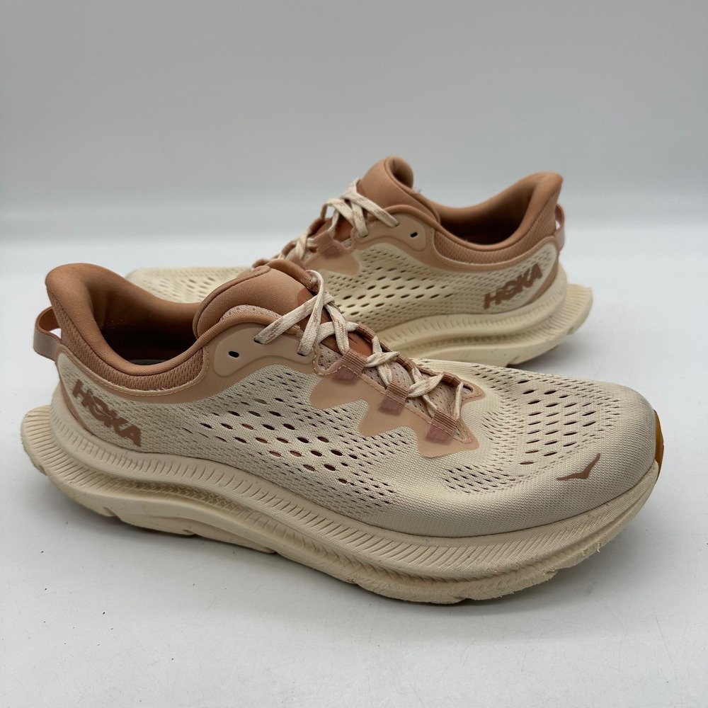HOKA 1147913 VSN Womens Size 10.5B Kawana 2 Vanilla Sandstone Running Shoes